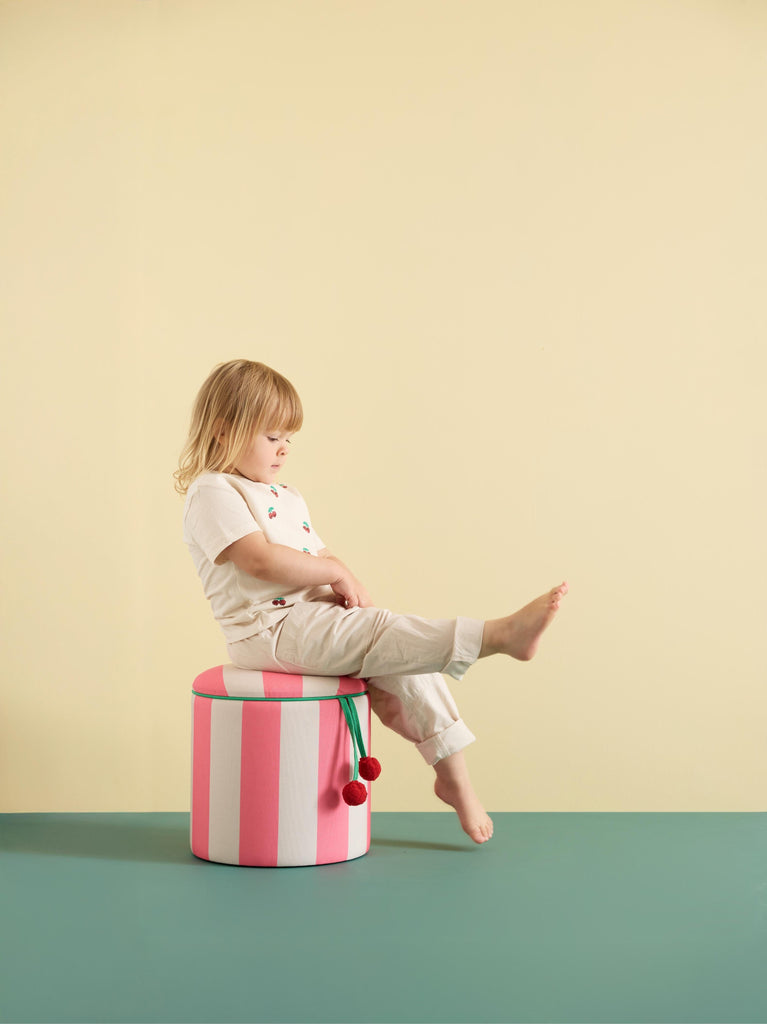 Sitzkissen mit Stauraum - Pink - Kid's Concept 