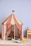 Paviljoentent - Stripe Dusty Brown - Kid's Concept