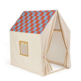 Speelhuisje - Dusty Blue Check - Kid's Concept
