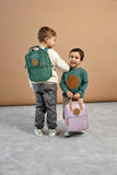 Mini Square rugzak Little Gang - Dark Green