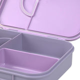 Bento-Lunchbox - Little Gang - Heart Lilac - Lässig