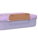 Bento-Lunchbox - Little Gang - Heart Lilac - Lässig