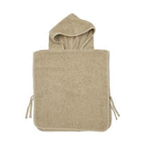 Badponcho badstof - Sand - Meyco