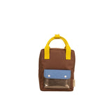 Rugzak small - Better together Envelope Bronze brown