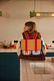 Schooltas - Wonders Jane beige + Ned blue - Sticky Lemon