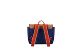 Schooltas - Wonders Jane beige + Ned blue - Sticky Lemon