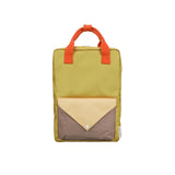 Rugzak large - Bookworm Green - Sticky Lemon
