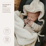 Voetenzak Knots Teddy - Soft sand