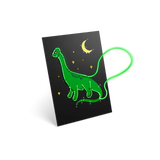 Kidyneon – Leuchtendes Kunstwerk-Set – Dino – Kidywolf