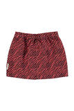 Rokje - Bordeaux Zebraprint