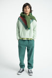 Broek - Groen & zwart gestreept