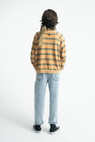 Faded light blue denim