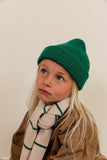 Beanie Fonzie Kids - Grass - Hvid