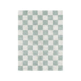 Waschbarer Teppich - Fliesen Blauer Salbei - Lorena Canals