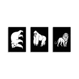 Kidyneon - kit voor lichtgevend kunstwerkje - Animals