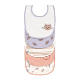 Set van 5 slabbetjes - Tiny Team Cat