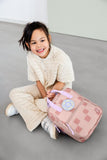 Mini Square rugzak Pattern Party - Roze