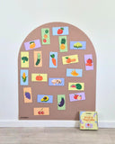 Magnetische puzzel - Fruit en groenten