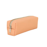 Lederen pennenzak - Peach