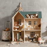 Hölzernes Puppenhaus - House of miniature Dollhouse - Maileg