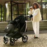 Schafsfell-Buggy-Handschuhe - Schwarz - Binibamba