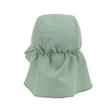 Zonnehoedje met flap - Green