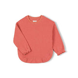 Ruffled Sweater - Spice