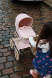 Doll pram - Powder Pink Check poppenwagen