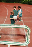 Opblaasbare goal met bal - Green stripe