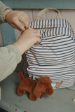 Nohr mini rugzak - Stripe la mer