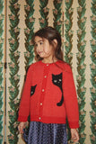 Belou cardigan - Cat rouge