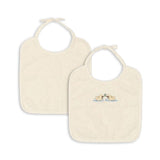 2 pack terry slabbetjes Figo - Antique White