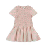 Luli jurk - Blush stripe