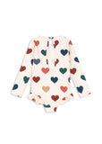 Manuca badpak met lange mouwen - Bon coeur coloré
