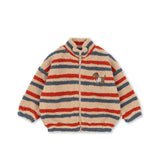 Jody Teddy Jacket - Tangerine stripe