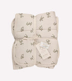 Quilted dekentje - Holly flowers