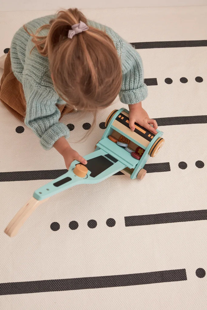 Houten stofzuiger