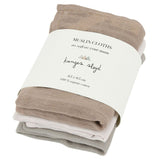 Tetra Tücher 3er Pack muslin cloth - Rose dust - Konges Slojd