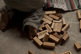 Wooden Story - Houten blokken - Natural - 100 stuks