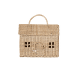 Rattan Casa Clutch - Straw - Olli Ella